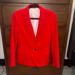 Express Women's Red Blazer